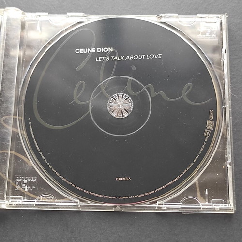 Celine Dion Let's Talk About Love CD used