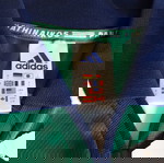  Φανέλα ποδοσφαίρου Παναθηναϊκός 2000 - 2001, Adidas, λευκή, μέγεθος Large