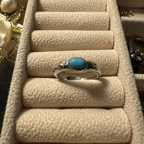 Vintage Silver 925 Turquoise Ring like new