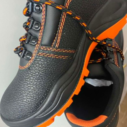 Pallstar Viper work shoes, black and orange, size 36