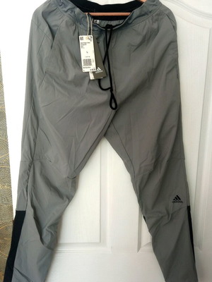 Adidas Sport Sweat Pants Size L New, Gray