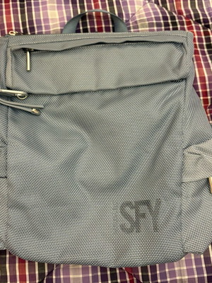 SURI FREY backpack like new, blue-gray