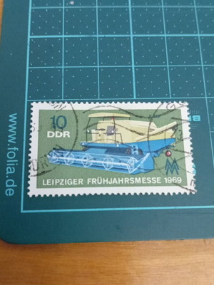 Germany DDR Leipzig Spring Fair 1969 Stamp like new