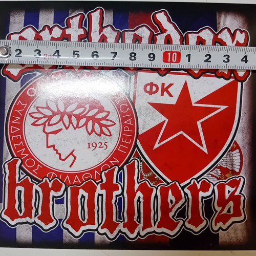 Olympiacos stickers set of 4 new
