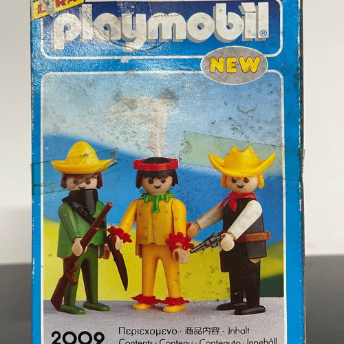 Playmobil Lyra 2009 Cowboy - Bandit - Indian new and factory sealed in box
