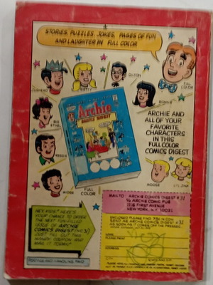 Jughead with Archie comic used