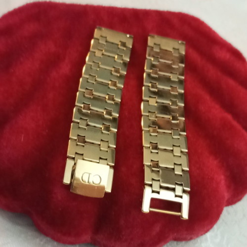 CD bracelet vintage gold filled plaque like new