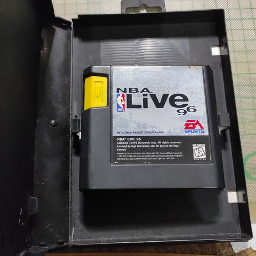 NBA Live 96 Mega Drive game like new with box