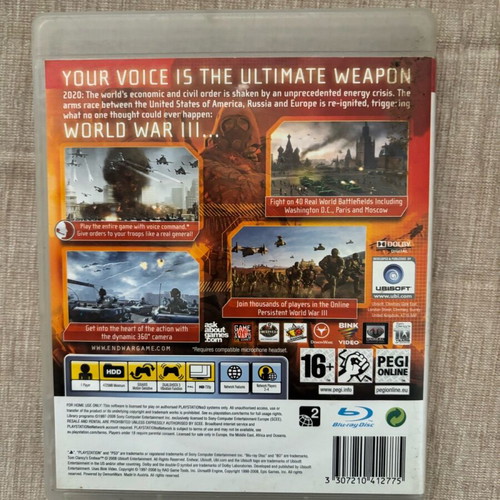 Tom Clancy’s Endwar PlayStation 3 used English full