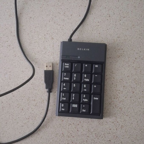 USB numeric keypad for computer