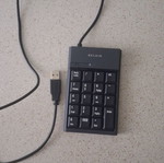 USB numeric keypad for computer