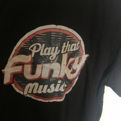 Unisex T-shirt Play That Funky Music 2XL new, 100% cotton