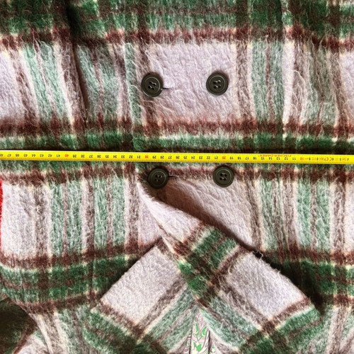 Vassia Kostara coat like new, small medium, purple wool blend