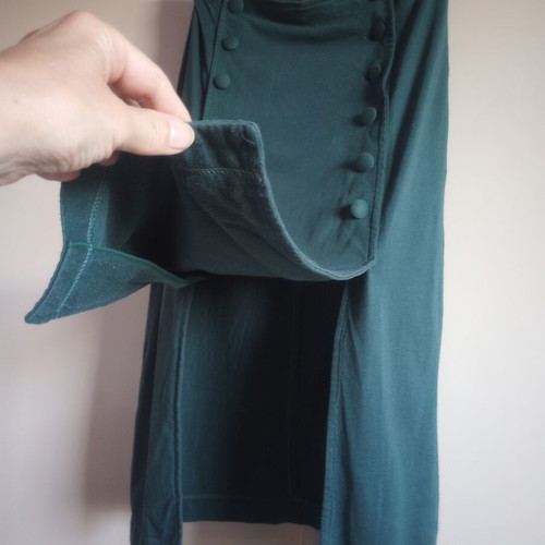 Camomilla Classics vintage set skirt and jacket emerald green