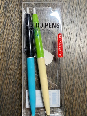 Vintage style pens new, unused