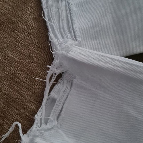 White Salt and Pepper jeans used, size 29 with ripped knees