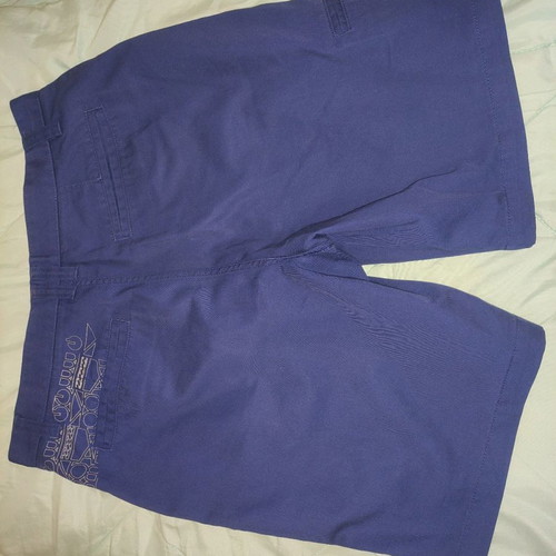 Billabong bermuda shorts used, size 34, blue-purple