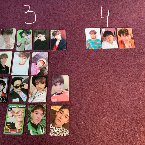Official Kpop photocards (Seventeen, Nct, Bts, Exo)