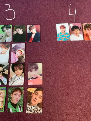 Official Kpop photocards (Seventeen, Nct, Bts, Exo)