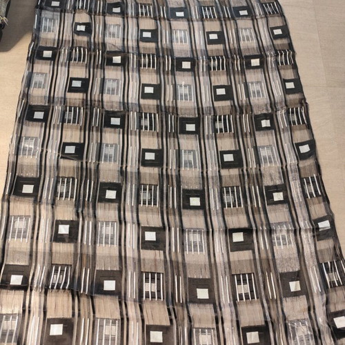 Sheer Curtain used, 2.56m height, 2.92m width, for rail