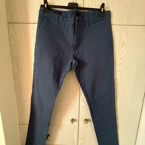 Men's blue chino pants slim fit like new