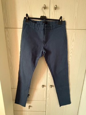 Men's blue chino pants slim fit like new