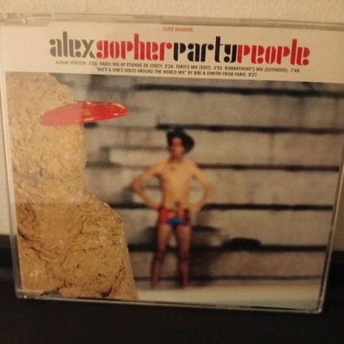 Alex Gopher Party People CD maxi single like new