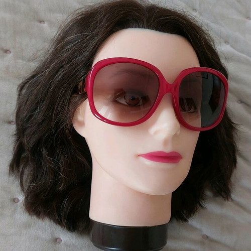 Folli Follie sunglasses like new, red and brown leopard arms
