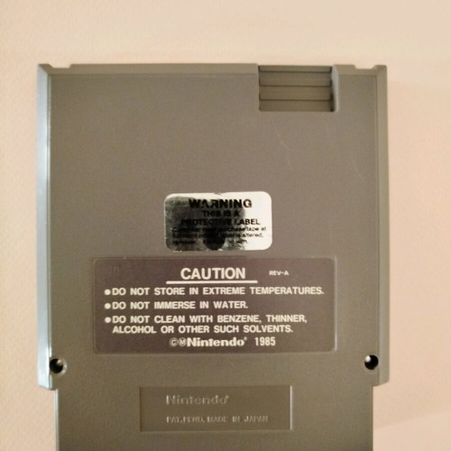Monopoly NES game used