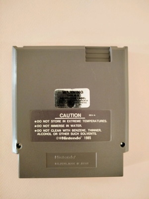 Monopoly NES game used