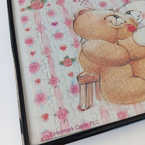 Puzzle Forever Friends with frame, used condition
