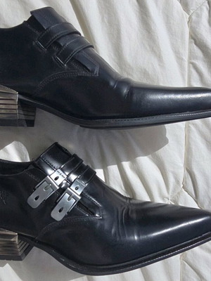 Παπούτσια New Rock Newman Collection 42, σαν καινούργια, δερμάτινα