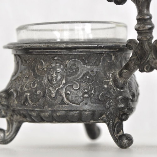 WMF antique cruet for spices used (salt - pepper)