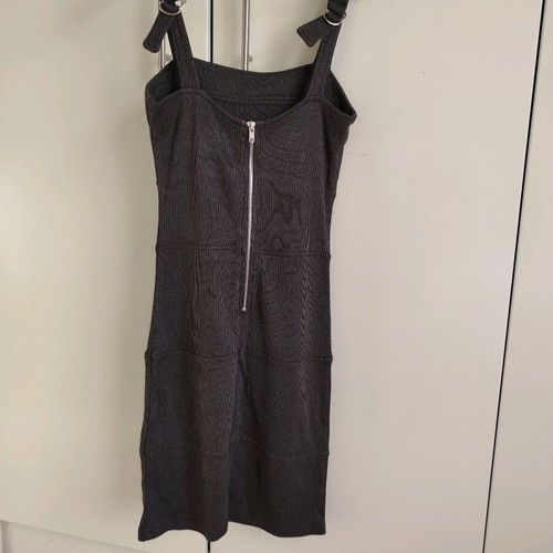 Jus Top small elastic dress grey like new