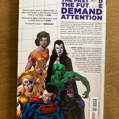 Teen Titans Book Two by Geoff Johns like new