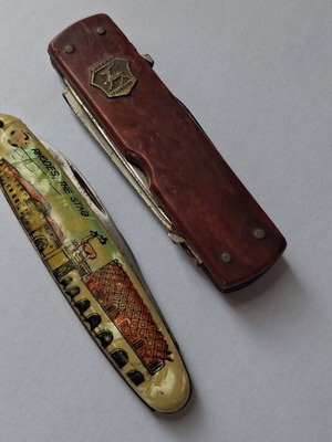 Collectible retro multitools used, set of two