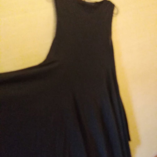 Cos black sleeveless asymmetric dress like new