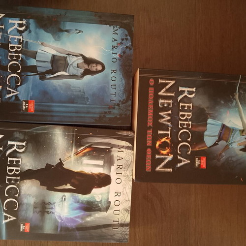 Rebecca Newton complete trilogy, 3 books, Mario Routi