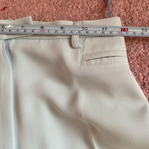 Women's classic suit in light turquoise size Xsmall like new