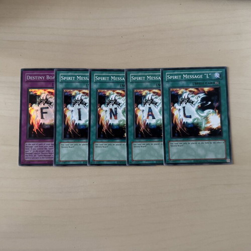 Yu-Gi-Oh! Destiny Board F.I.N.A.L Combo card pack of 5