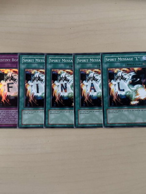 Yu-Gi-Oh! Destiny Board F.I.N.A.L Combo card pack of 5