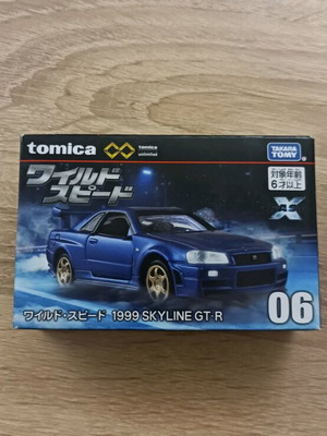 Tomica Premium Nissan Skyline GT-R 1999 Нов