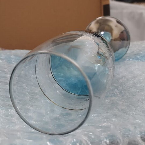 Crystal glasses set of 6 new
