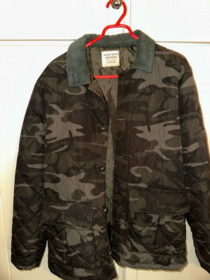Military-style jacket like new, multicolor, size M