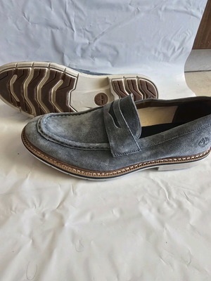 Timberland men suede loafer shoes like new, blue