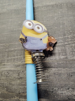 Candle with Minion design on spring new