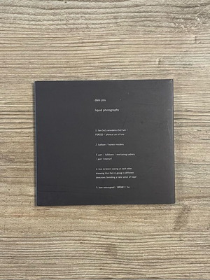 Dani Joss Liquid Photography CD like new, minimal electronica