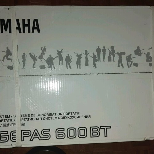 Yamaha Stagepas 600 BT Bluetooth speakers new