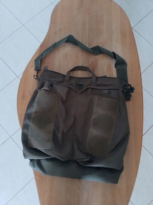 Miltec crossbody bag like new, khaki color