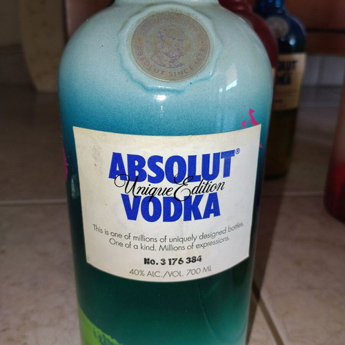 Absolut Vodka Andy Warhol collectible bottles, set of 12